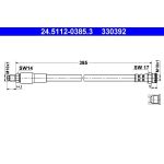 ATE 24.5112-0385.3 Bremsschlauch ATE 24.5112-0385.3 Bremsschlauch