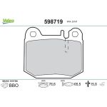 Valeo 598719 Bremsbelagsatz, Scheibenbremse Valeo 598719 Bremsbelagsatz, Scheibenbremse