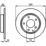 Bremsscheibe 0 986 478 633 Bremsscheibe 0 986 478 633