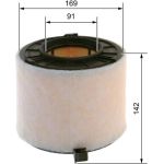 Luftfilter F 026 400 677 Luftfilter F 026 400 677