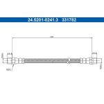 ATE 24.5201-0241.3 Bremsschlauch