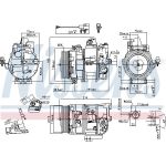 Kompressor, Klimaanlage 890117 Kompressor, Klimaanlage 890117