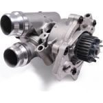 HEPU P682 Wasserpumpe mit Thermomanagementmodul, Dichtungen, Schrauben, Temperaturfühler, mechanisch, Metall HEPU P682 Wasserpumpe mit Thermomanagementmodul, Dichtungen, Schrauben, Temperaturfühler, mechanisch, Metall