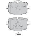 Valeo 601369 Bremsbelagsatz, Scheibenbremse