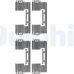 Zubehörsatz, Scheibenbremsbelag LX0551 Zubehörsatz, Scheibenbremsbelag LX0551