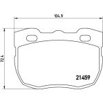 Brembo P 99 001 Bremsbelagsatz, Scheibenbremse PRIME LINE Brembo P 99 001 Bremsbelagsatz, Scheibenbremse PRIME LINE