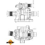 Thermostat, Kühlmittel 725039