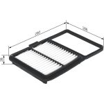BOSCH F 026 400 170 Luftfilter