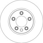 Bremsscheibe DF4762S