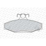 Ferodo FDB1157 Bremsbelagsatz, Scheibenbremse PREMIER ECO FRICTION