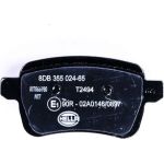 Bremsbelagsatz, Scheibenbremse 8DB 355 024-651 Bremsbelagsatz, Scheibenbremse 8DB 355 024-651