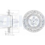 Delphi BG3917 Bremsscheibe Delphi BG3917 Bremsscheibe
