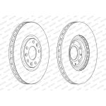 Ferodo DDF2237C Bremsscheibe PREMIER Ferodo DDF2237C Bremsscheibe PREMIER