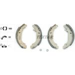 Textar 91045200 Bremsbackensatz Textar 91045200 Bremsbackensatz