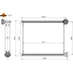 NRF 54378 Wärmetauscher, Innenraumheizung ohne Rohr EASY FIT NRF 54378 Wärmetauscher, Innenraumheizung ohne Rohr EASY FIT