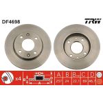 Bremsscheibe DF4698 Bremsscheibe DF4698