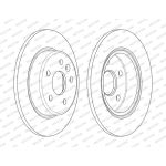 Bremsscheibe DDF2426C