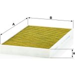 MANN-FILTER FP 3540 Innenraumfilter FreciousPlus Aktivkohlefilter mit Polyphenol, antibakteriell, Feinstaubfilter (PM 2.5)