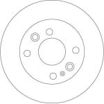 Bremsscheibe DF4438 Bremsscheibe DF4438