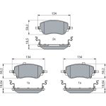 Bremsbelagsatz, Scheibenbremse 0 986 460 015 Bremsbelagsatz, Scheibenbremse 0 986 460 015