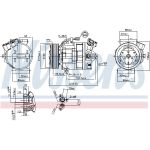 Kompressor, Klimaanlage 890138 Kompressor, Klimaanlage 890138