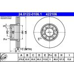 Bremsscheibe 24.0122-0106.1