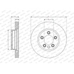 Bremsscheibe DDF1591RC-1
