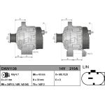 Generator DAN1138 Generator DAN1138