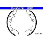 Bremsbackensatz 03.0137-0278.2 Bremsbackensatz 03.0137-0278.2