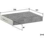 Filter, Innenraumluft K 1367A Filter, Innenraumluft K 1367A