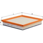 Luftfilter LX 3062 Luftfilter LX 3062