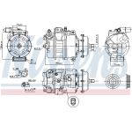 Kompressor, Klimaanlage 890637