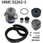 SKF VKMC 01263-1 Wasserpumpe + Zahnriemensatz mit Dichtungen, mit Stehbolzen, Zähnez.: 160, mit abgerundetem Zahnprofil SKF VKMC 01263-1 Wasserpumpe + Zahnriemensatz mit Dichtungen, mit Stehbolzen, Zähnez.: 160, mit abgerundetem Zahnprofil
