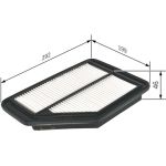 BOSCH F 026 400 159 Luftfilter BOSCH F 026 400 159 Luftfilter