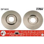 TRW DF1633 Bremsscheibe