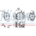 Nissens 89033 Kompressor, Klimaanlage FIRST FIT Nissens 89033 Kompressor, Klimaanlage FIRST FIT