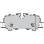 Valeo 598742 Bremsbelagsatz, Scheibenbremse