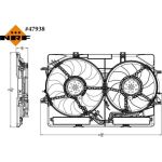 Lüfter, Motorkühlung 47938 Lüfter, Motorkühlung 47938