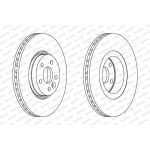 Bremsscheibe DDF1607C-1 Bremsscheibe DDF1607C-1