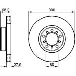 Bremsscheibe 0 986 478 197 Bremsscheibe 0 986 478 197