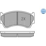 Bremsbelagsatz, Scheibenbremse 025 230 0415/W Bremsbelagsatz, Scheibenbremse 025 230 0415/W