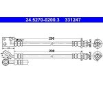 ATE 24.5270-0200.3 Bremsschlauch ATE 24.5270-0200.3 Bremsschlauch