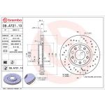 Bremsscheibe 09.A721.1X Bremsscheibe 09.A721.1X