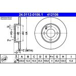 Bremsscheibe 24.0112-0106.1