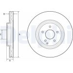 Delphi BG4660 Bremsscheibe Delphi BG4660 Bremsscheibe