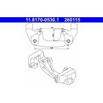 Halter, Bremssattel 11.8170-0530.1