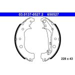 Bremsbackensatz 03.0137-0527.2 Bremsbackensatz 03.0137-0527.2