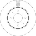 Bremsscheibe DF4809
