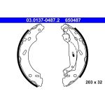 ATE 03.0137-0487.2 Bremsbackensatz ATE 03.0137-0487.2 Bremsbackensatz