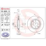 Bremsscheibe 09.8695.11